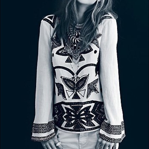 Free People Tops - Free People New Romantics Beyond The Sketch Top